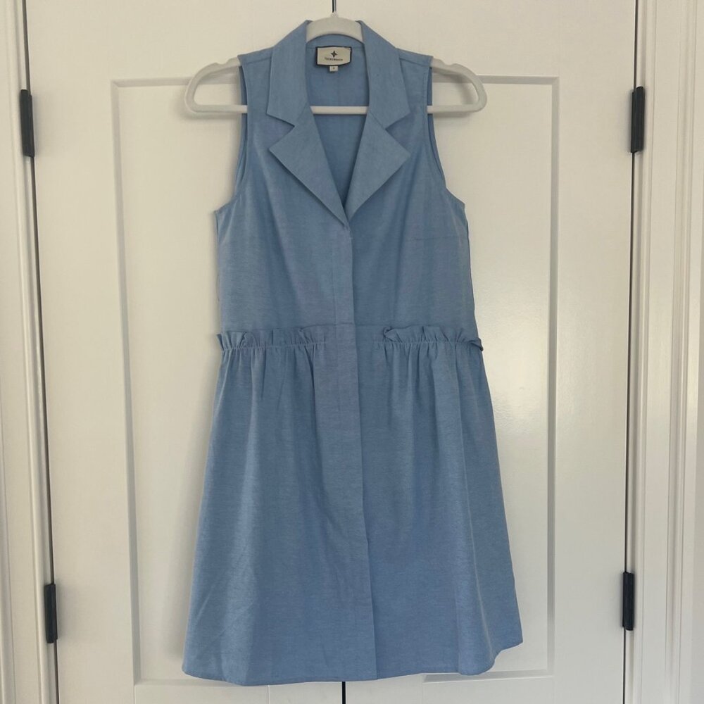 Tuckernuck Oxford Blue Royal Shirt Dress - New Without Tags!